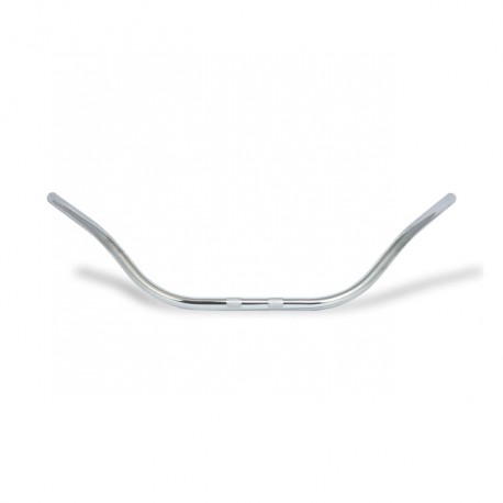 Kierownica w stylu Bikini Bar, chromowany Pre-81 H-D z podnosnikami o średnicy 1".