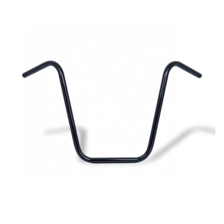 Kierownica typu apehanger, podniesienie 18", 1" czarna do motocykli Harley-Davidson przed rokiem 1981 z podnoszeniem o średnicy