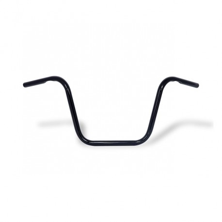 Kierownica Apehanger, podniesienie 12", 1" czarna 82-22 H-D (z wyjątkiem 08-22 e-throttle) z podnoszącymi 1" średnicy wewnęt