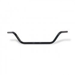 Kierownica FLSTF Fatboy styl 1". Czarna 82-22 H-D (wyłączając 08-22 e-throttle i 88-11 Springer) z podnosnikami o średnicy w