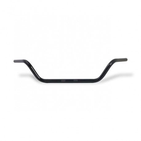 Kierownica FLSTF Fatboy styl 1". Czarna 82-22 H-D (wyłączając 08-22 e-throttle i 88-11 Springer) z podnosnikami o średnicy w