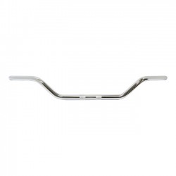Wczesny kierownica styl Glide 1" chrom 82-22 H-D (z wyjątkiem 08-22 e-throttle) z podnosnikiem o średnicy wewnętrznej 1" (NU)