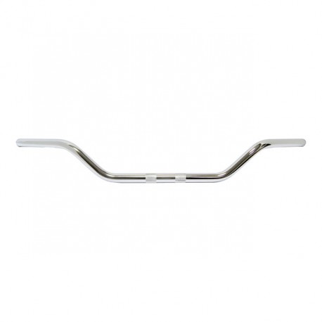 Wczesny kierownica styl Glide 1" chrom 82-22 H-D (z wyjątkiem 08-22 e-throttle) z podnosnikiem o średnicy wewnętrznej 1" (NU)