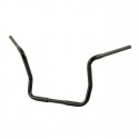 Kierownica 1-1/4" Dresser Apehanger, 14" podniesienie, czarna 82-23 FLH FLHT FLHX Touring z mechanizmem i e-gazem, osłona Batwi