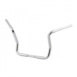 Kierownica do motocykla 1-1/4" Dresser Apehanger, o wysokości 14", chromowana, pasuje do modeli FLH FLHT FLHX Touring z mechani