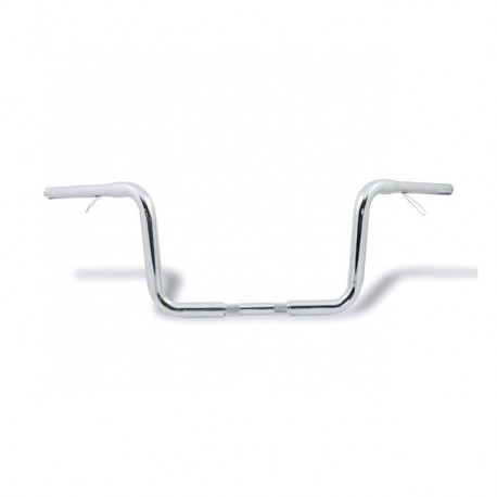 1-1/4" szeroki kierownica typu Apehanger, 11" podniesienie, chromowane 82-23 H-D mechanizm gazu i elektroniczny gaz (z wyjątkie