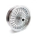Tylne koło MCS Radial 48 z grubymi szprychami 5,50 x 18, chrom
