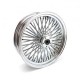 Tylne koło MCS Radial 48 z grubymi szprychami 5,50 x 18, chrom