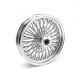 Przednie koło MCS Radial 48 z grubymi szprychami 3,50 x 16 SF, chrom