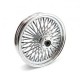 Przednie koło MCS Radial 48 z grubymi szprychami 3,50 x 16 DF, chrom