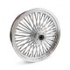 Przednie koło MCS Radial 48 z grubymi szprychami 3,50 x 18 SF, chrom