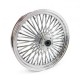 Przednie koło MCS Radial 48 z grubymi szprychami 3,50 x 18 DF, chrom