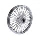 Przednie koło MCS Radial 48 z grubymi szprychami 2,15 x 19 SF, chrom
