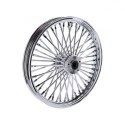 Przednie koło MCS Radial 48 z grubymi szprychami 2,15 x 19 SF, chrom