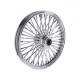 Przednie koło MCS Radial 48 z grubymi szprychami 2,15 x 19 SF, chrom