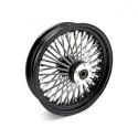 Przednie koło MCS Radial 48 z grubymi szprychami 3,50 x 16 DF, czarne