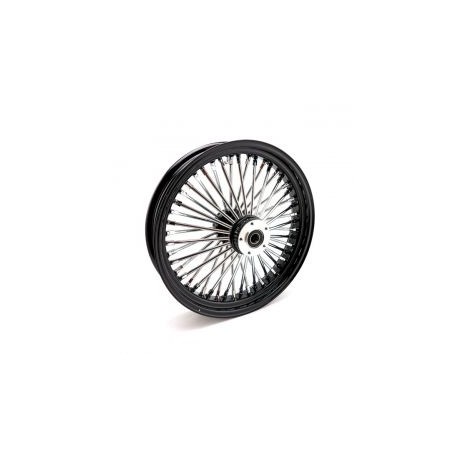 Przednie koło MCS Radial 48 z grubymi szprychami 3,50 x 18 DF, czarne