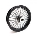 Przednie koło MCS Radial 48 z grubymi szprychami 3,50 x 18 DF, czarne