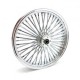 Przednie koło MCS Radial 48 z grubymi szprychami 3,50 x 21 SF, chrom