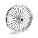 Przednie koło MCS Radial 48 z grubymi szprychami 3,50 x 21 SF, chrom
