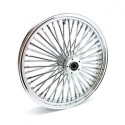 Przednie koło MCS Radial 48 z grubymi szprychami 3,50 x 21 DF, chrom