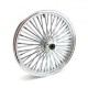 Przednie koło MCS Radial 48 z grubymi szprychami 3,50 x 21 DF, chrom