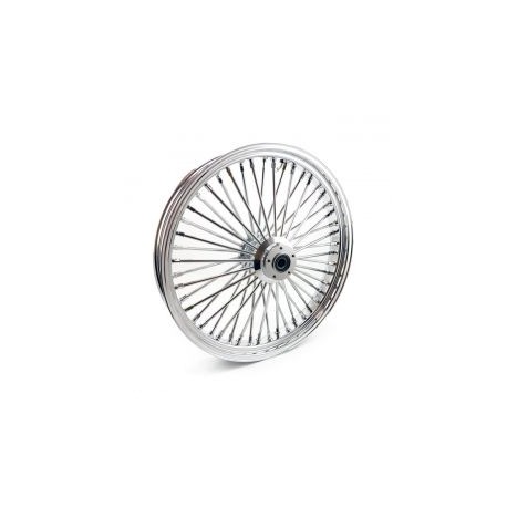 Przednie koło MCS Radial 48 z grubymi szprychami 3,50 x 23 DF, chrom