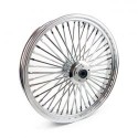 Przednie koło MCS Radial 48 z grubymi szprychami 3,50 x 23 DF, chrom