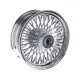 Tylne koło MCS Radial 48 z grubymi szprychami 5,50 x 16, chrom