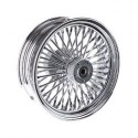 Tylne koło MCS Radial 48 z grubymi szprychami 5,50 x 16, chrom