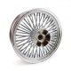 Tylne koło MCS Radial 48 z grubymi szprychami 5,50 x 18, chrom