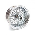 Tylne koło MCS Radial 48 z grubymi szprychami 8,50 x 18, chrom