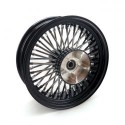 Tylne koło MCS Radial 48 z grubymi szprychami 5,50 x 16, czarne