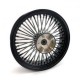 Tylne koło MCS Radial 48 z grubymi szprychami 5,50 x 18, czarne