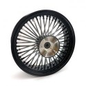 Tylne koło MCS Radial 48 z grubymi szprychami 5,50 x 18, czarne