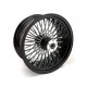 Tylne koło MCS Radial 48 z grubymi szprychami 8,50 x 18, czarne
