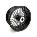 Tylne koło MCS Radial 48 z grubymi szprychami 8,50 x 18, czarne