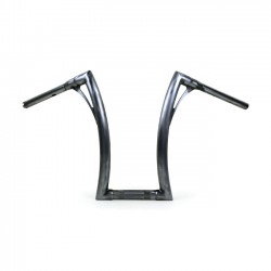 Kodlin, Flow-bar super fat kierownica dodatkowo wysoka 18-23 M8 Softail z podniesieniami o średnicy 1,25 cala.