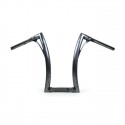 Kodlin, Flow-bar super fat kierownica dodatkowo wysoka 18-23 M8 Softail z podniesieniami o średnicy 1,25 cala.