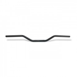Emgo uniwersalny kierownica uliczna 7/8" / 22mm, błyszczący czarny. Większość motocykli z kierownicą o średnicy 7/8" (22m
