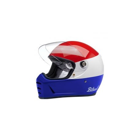 Kask Biltwell Lane Splitter Podium połysk czerwono/biało/niebieski