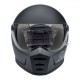 Kask Biltwell Lane Splitter podium płaski czarny fabrycznie