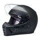 Kask Biltwell Lane Splitter podium płaski czarny fabrycznie