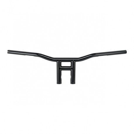 Kierownica Biltwell Tyson XL 8" czarna 82-22 H-D (z wyjątkiem 08-22 e-throttle) z odległością śrub montażowych 3-1/2" (NU)