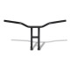 Kierownica Biltwell Tyson 14" czarna 82-22 H-D (z wyjątkiem 08-22 e-throttle) z odstępem śrub montażowych 3-1/2" (NU)