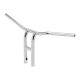 Biltwell Tyson XL kierownica pullback 14" chromowane nacięte 82-22 H-D (wyłączając 08-22 e-throttle) z odległością śrub 