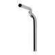 Biltwell Tyson XL kierownica pullback 14" chromowane nacięte 82-22 H-D (wyłączając 08-22 e-throttle) z odległością śrub 