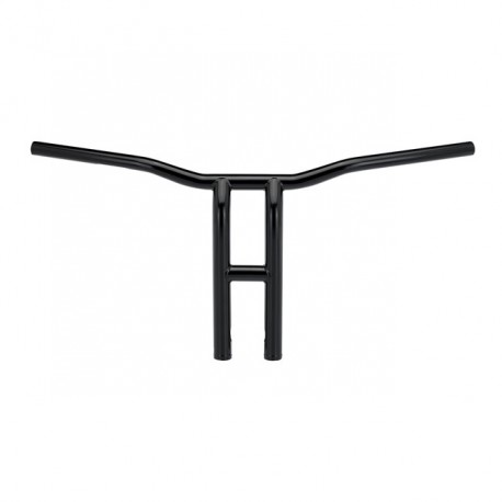 Kierownica Biltwell Tyson XL pullback 14" czarna z otworami 82-22 H-D (z wyjątkiem e-throttle 08-22) z odległością 3-1/2" mi