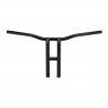 Kierownica Biltwell Tyson XL pullback 14" czarna z otworami 82-22 H-D (z wyjątkiem e-throttle 08-22) z odległością 3-1/2" mi