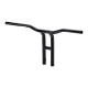 Kierownica Biltwell Tyson XL pullback 14" czarna z otworami 82-22 H-D (z wyjątkiem e-throttle 08-22) z odległością 3-1/2" mi